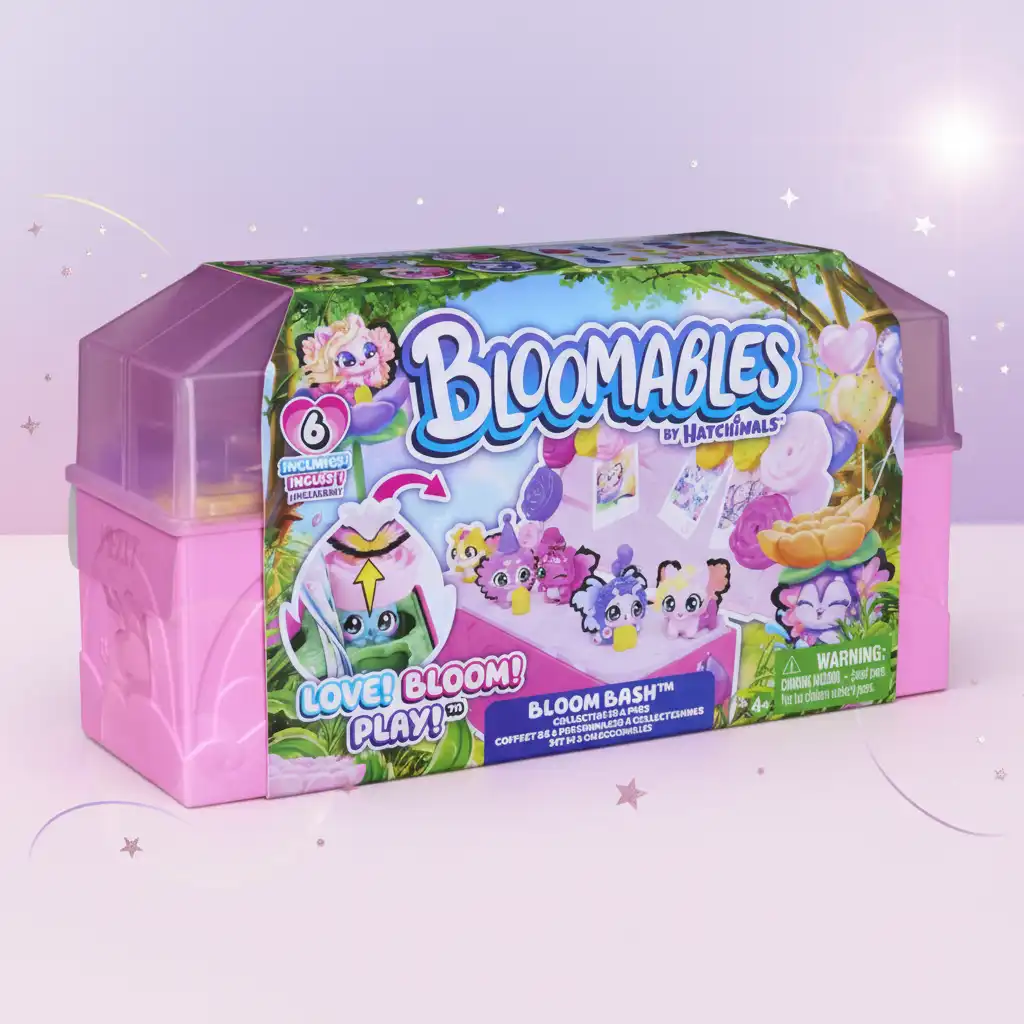 Unleash the most colorful flower party with Hatchimals friends.