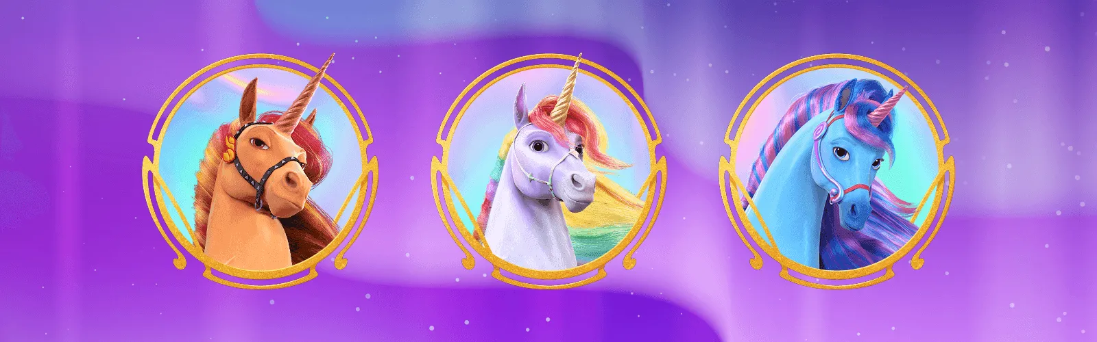 Experience magical training with the glowing unicorn River and Isabel.