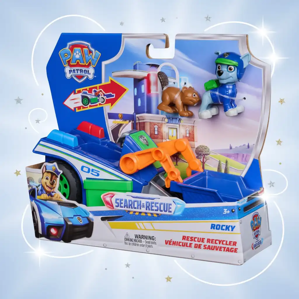 Experience endless adventures on rescue missions with Rocky and Squirrel.