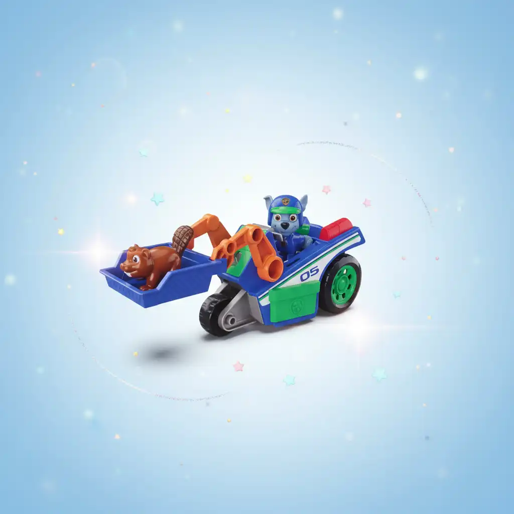 Top-notch craftsmanship and faithful details of the Rocky rescue vehicle.