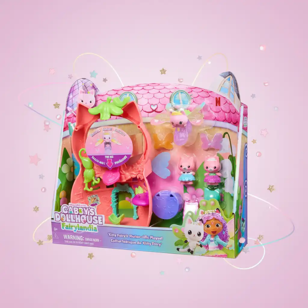 Fly towards new adventures with the magical fairy ring.