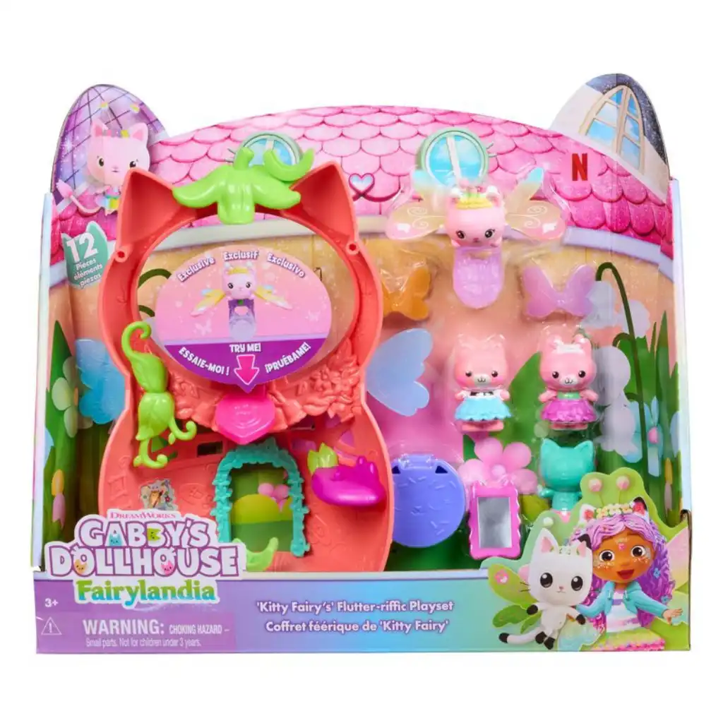 Precisely crafted figures and accessories for endless fairy fun.