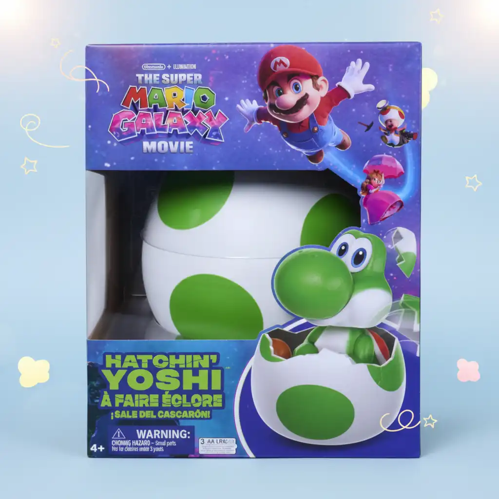 Förbered dig på att kläcka din nya bästa vän Yoshi.