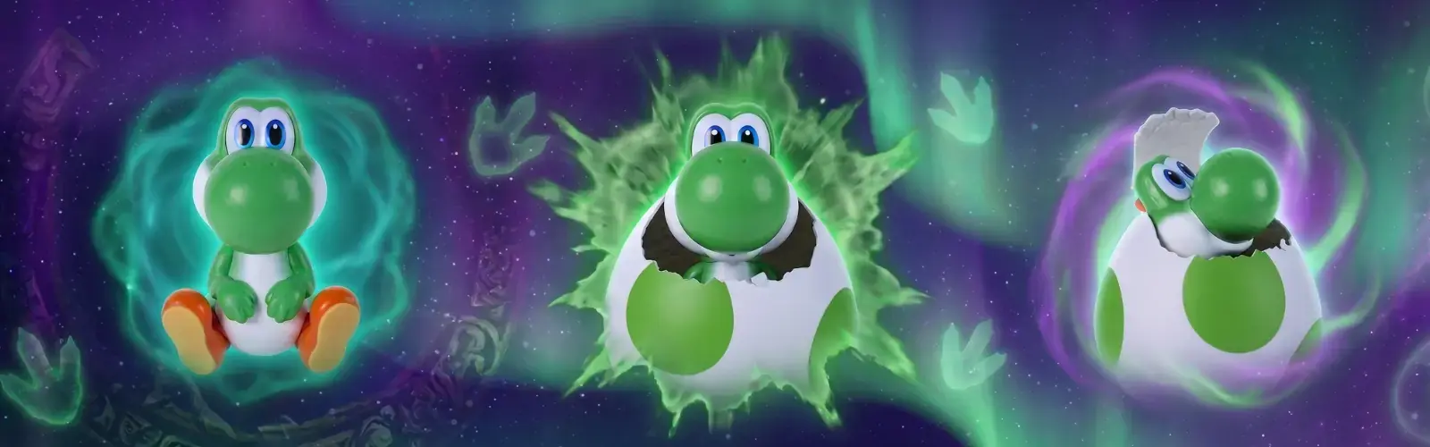 Upplev magisk kläckning med interaktiva Yoshi direkt hemma hos dig.