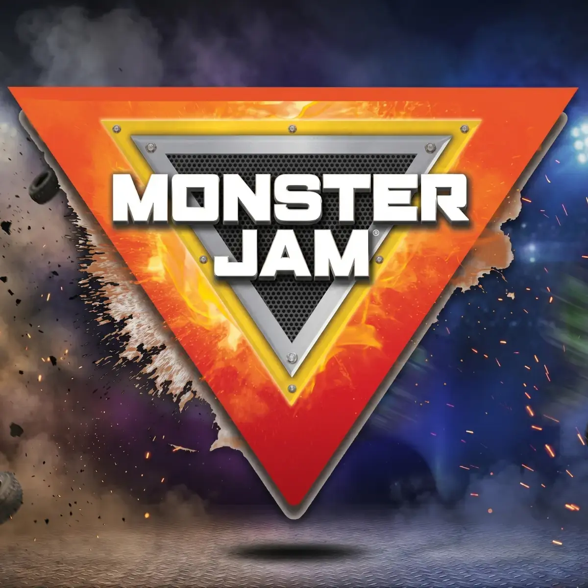 Officiell logotyp för Monster Jam JCB Digatron Monster Truck 1:24