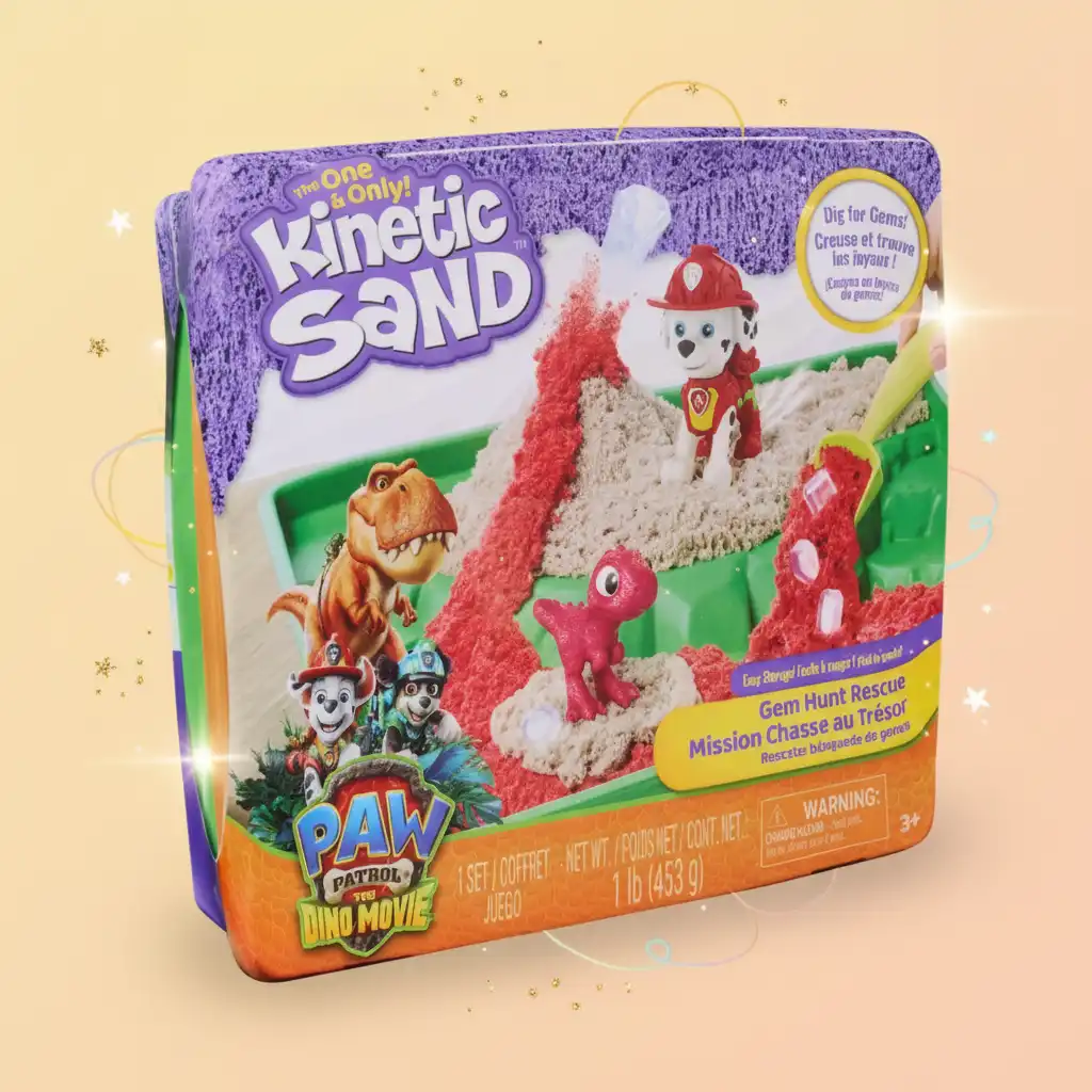 Sök efter gömda skatter med hjältarna från Paw Patrol.
